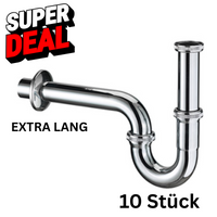 10 x Röhrengeruchsverschluss 1 1/4" LANG