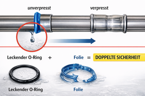 Edelstahl Übergang 15x1/2" IG V-Kontur | VPE 10 Stk