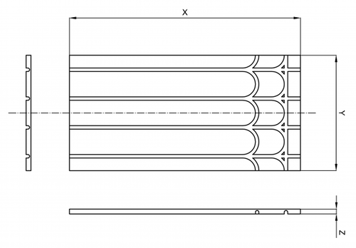 BABO DryTherm EPS Systemplatte 25mm für 16mm Rohr | VPE 0,72 m²