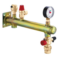 Gefäßanschlussgruppe bis 20 kW, 3bar, 3/4" IG | VPE 1 Stk