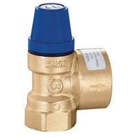 Membran-Sicherheitsventile 1/2", für Brauchwasser
