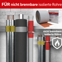 FLAMRO NBR-plus Brandschutzband  10 m ( Teilbar) | VPE 1 Rolle