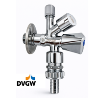 Kombi-Eckventil mit DVGW
