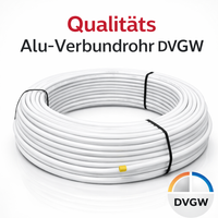 Quailitäts Alu-Verbundrohr mit DVGW