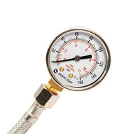 Manometer  mit Schlauch 0-11bar | VPE 1 Stk