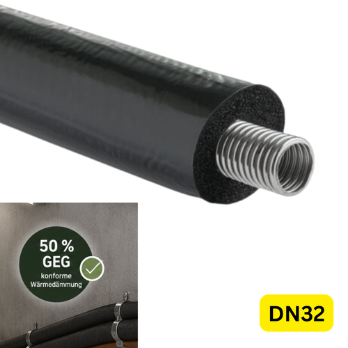 INOX rapid Classic 50% GEG DN 32 x 19 / 25 m | VPE 1 Rolle