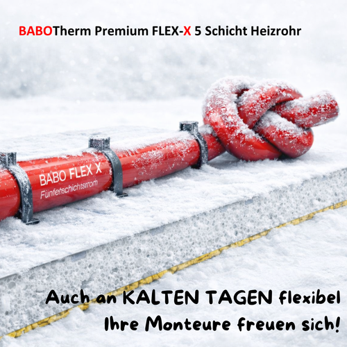 BABO Premium FLEX-X 5 Schichtrohr 14x2mm 200m Ring | VPE 200 m