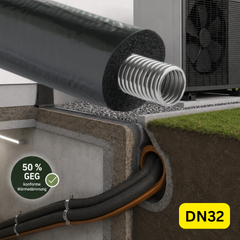 INOX rapid Classic 50% GEG DN 32 x 19 / 25 m | VPE 1 Rolle